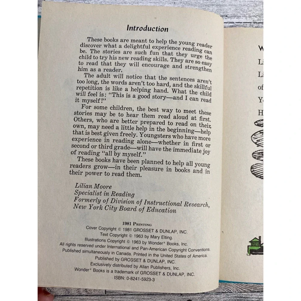Question and Answer Book‎ by Mary Elting 1981 Wonder Books Easy Reader Hardcover